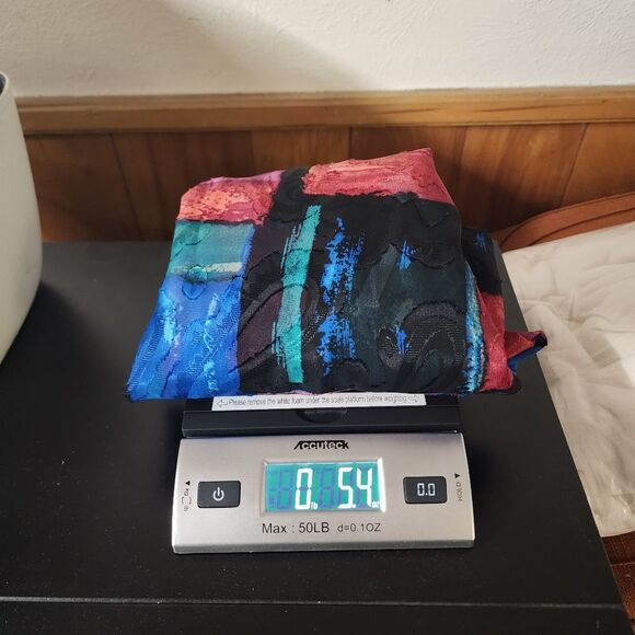 Clothes Vintage Sheer Paisley Patch Work Button Down Blouse Size XL NWT - Picture 10 of 10